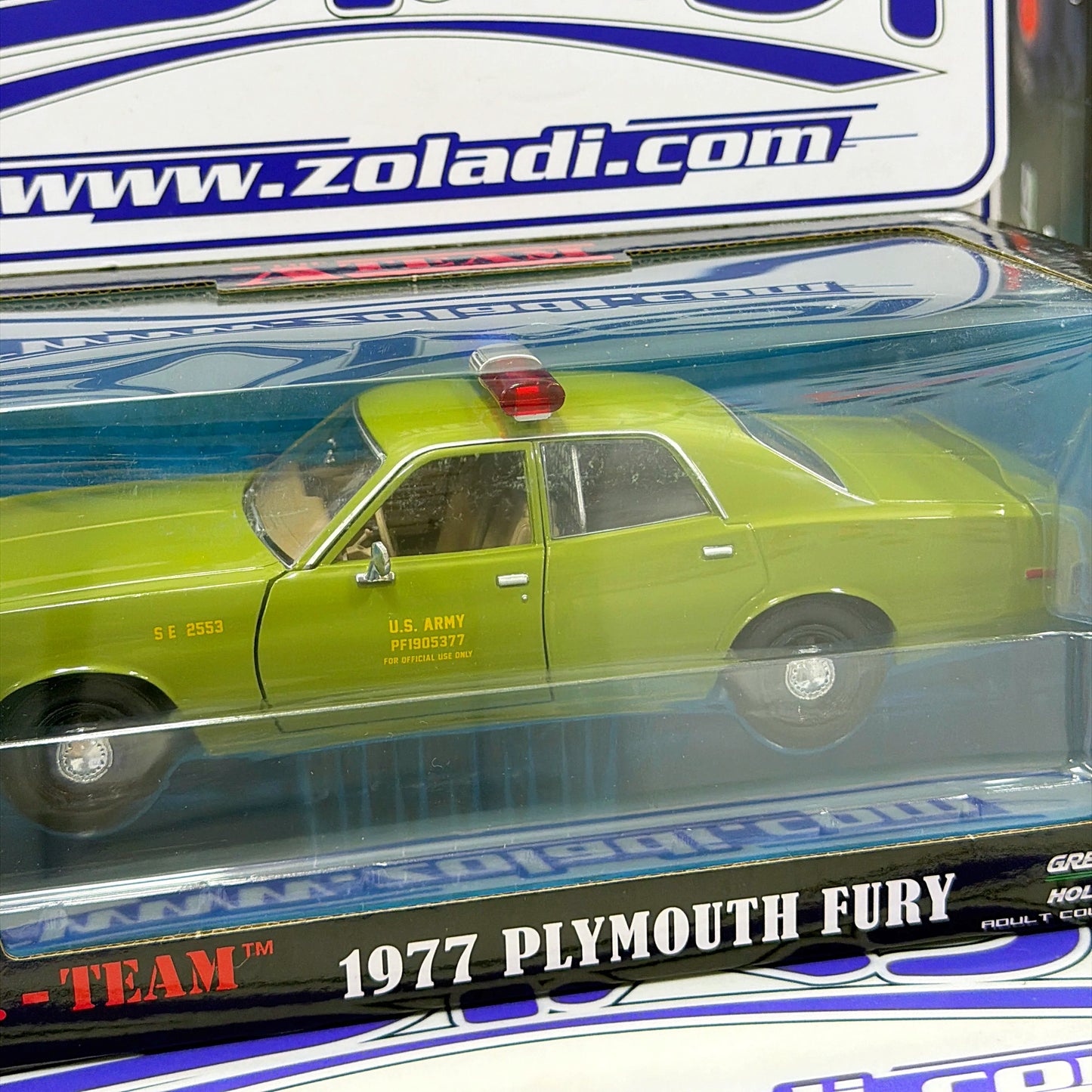 84103 PLYMOUTH FURY 1/24 GREENLIGHT