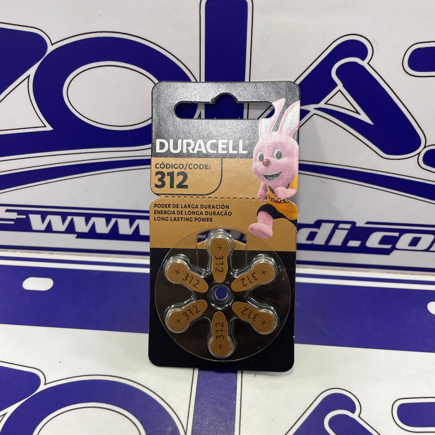 PILAS AUDITIVAS DURACELL 312