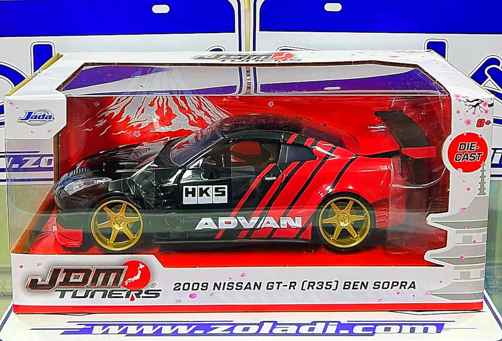 37022 NISSAN GTR R35 BEN SOPRA 1/24 JADA