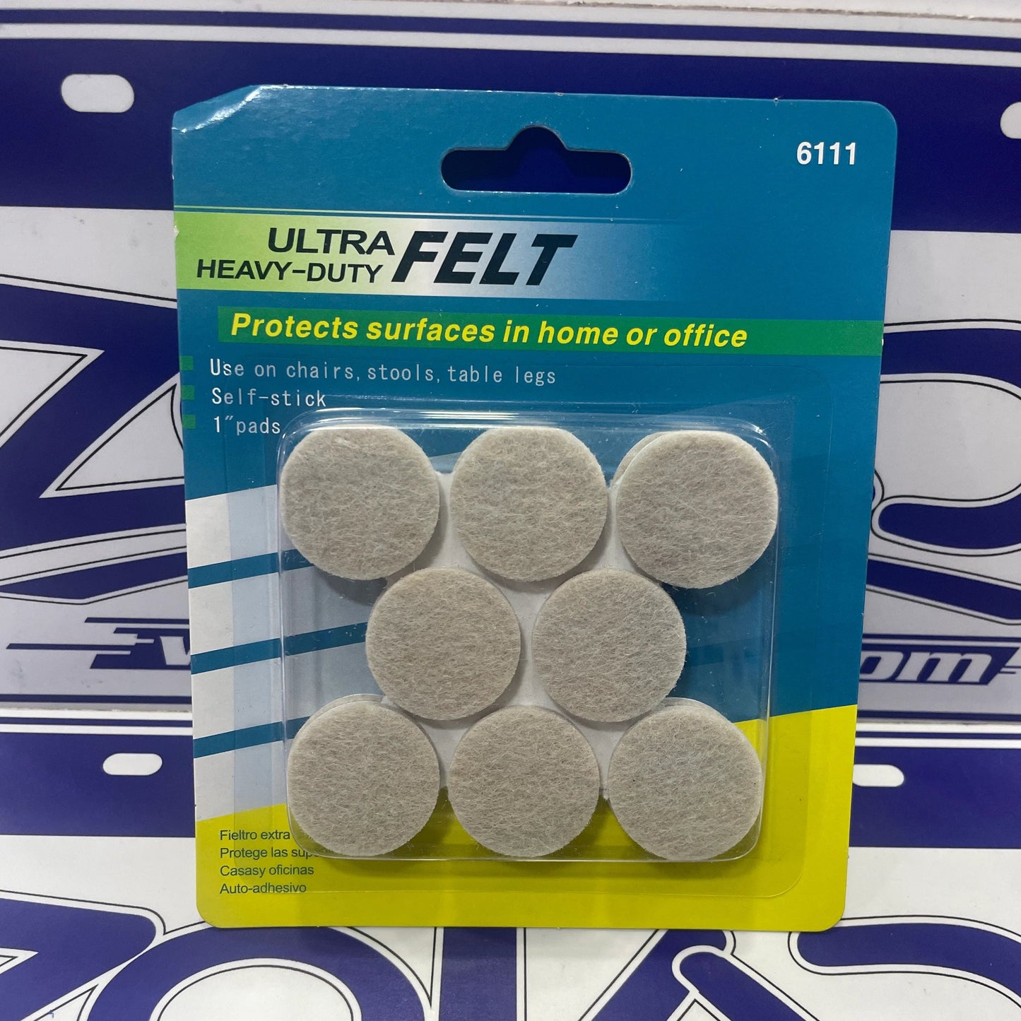 FELPA ADHESIVA 1 BLISTER X16 UNDS