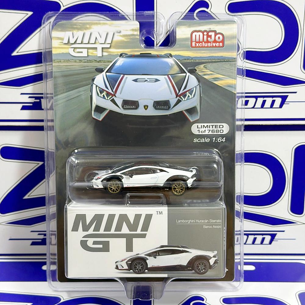 Mini GT #763 Lamborghini Huracán Sterrato Chase - Auto a Escala Coleccionable - Delivery Perú