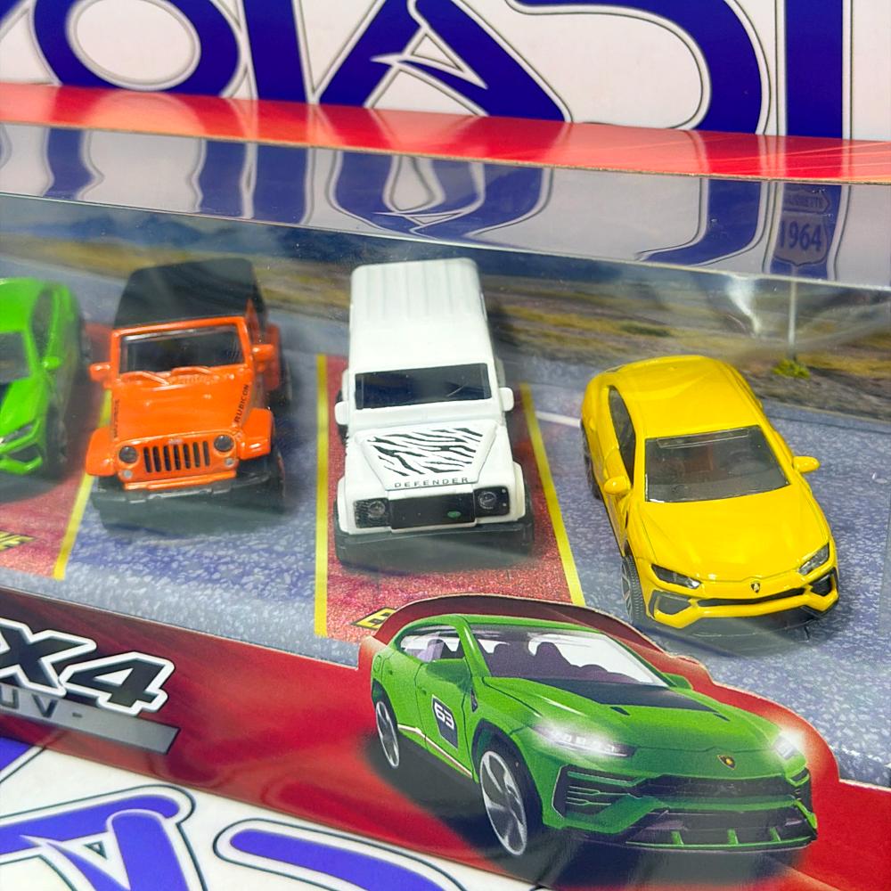 T0819 SET MAJORETTE 4X4