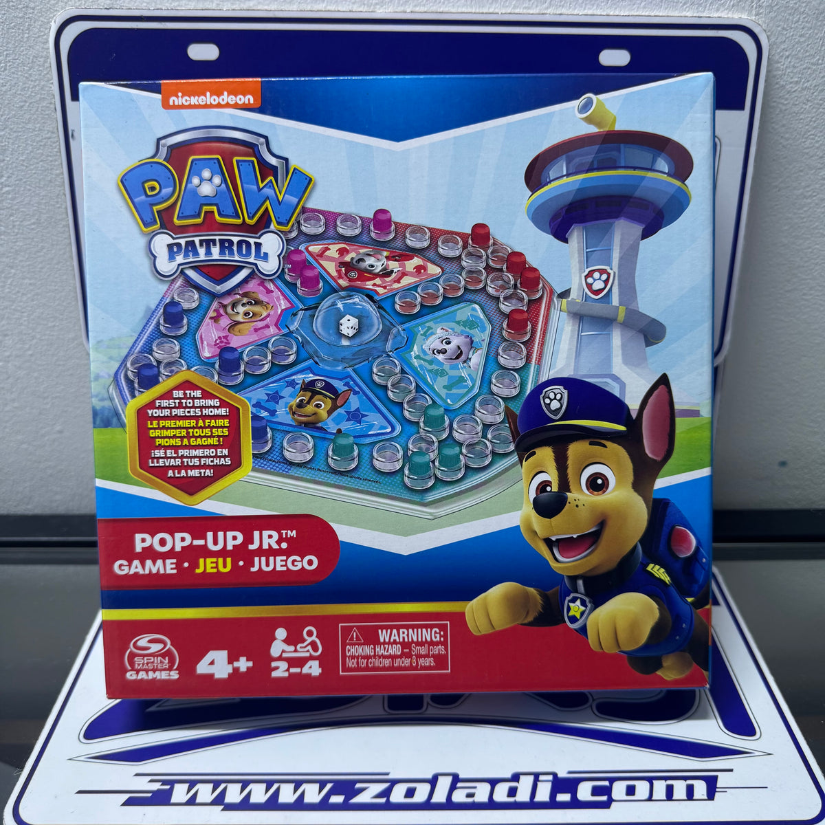 JUEGO DE MESA POP UP PAW PATROL