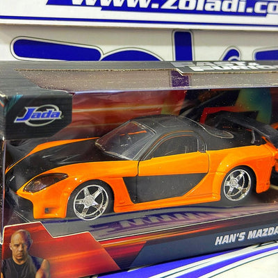 32910 SET HANS MAZDA RX7 & TOYOTA GR SUPRA 1/32 JADA