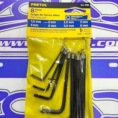 SET DE LLAVES ALLEN (METRICA)