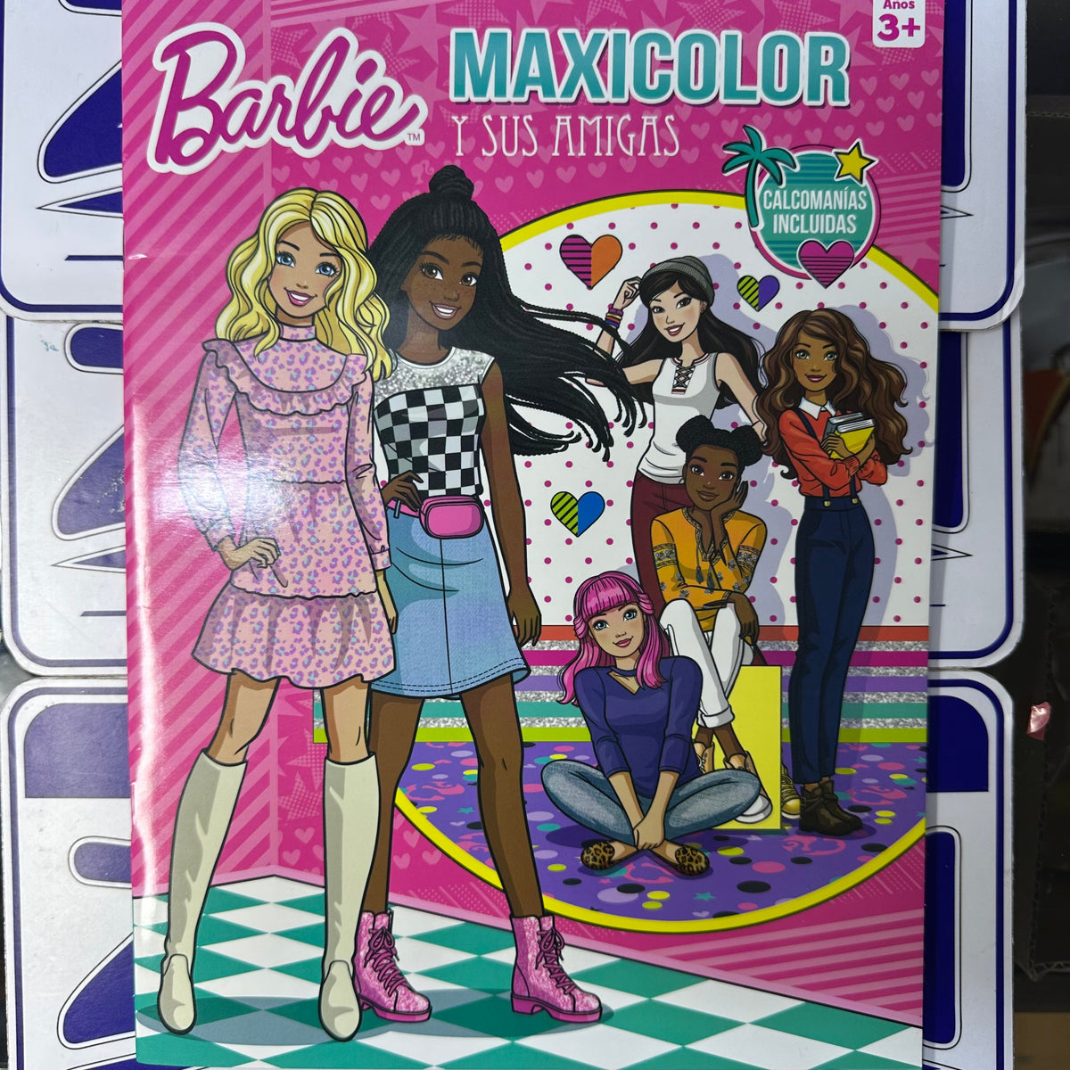 CUADERNO PARA PINTAR BARBIE