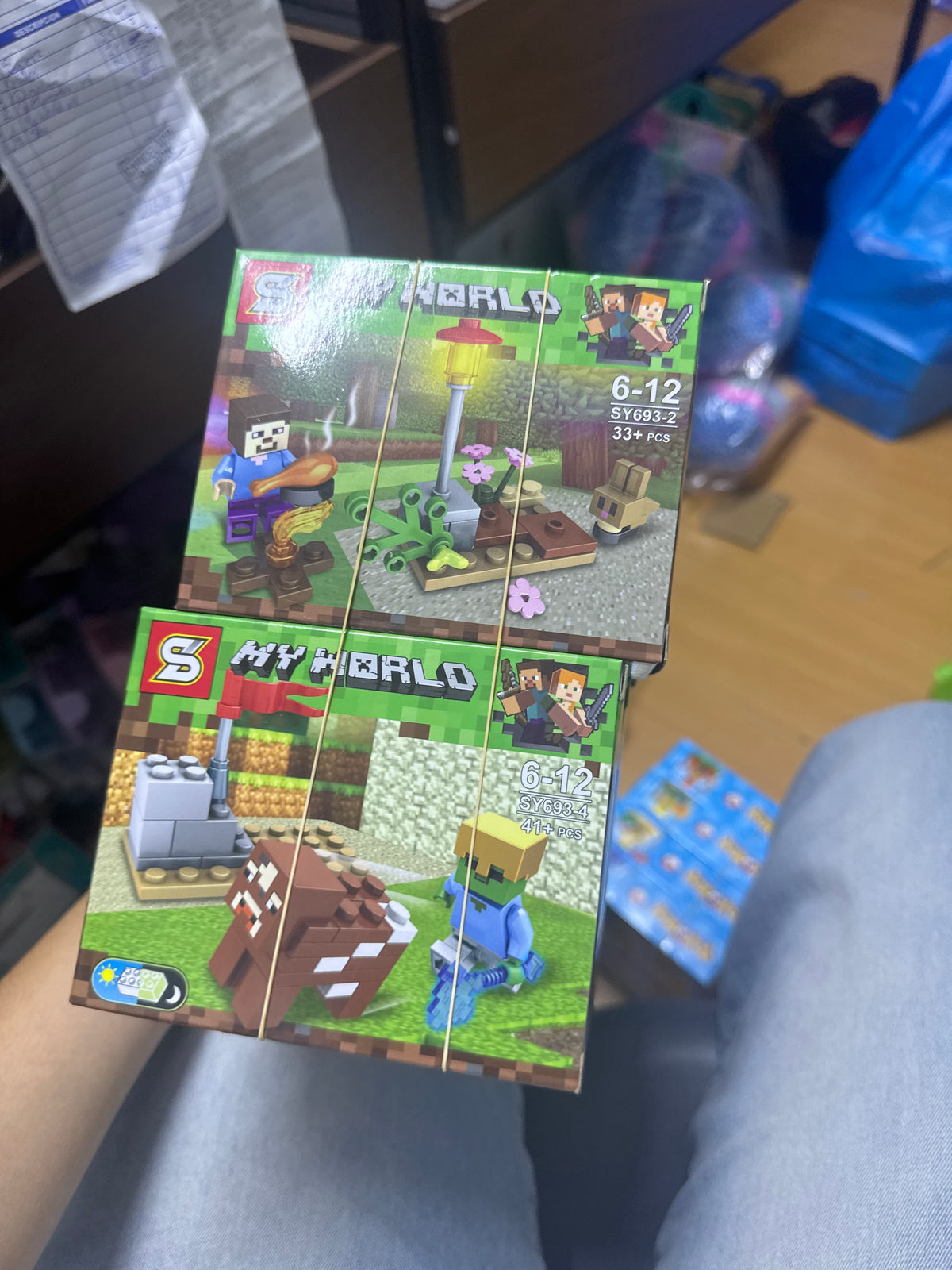SET ARMABLE MINECRAFT