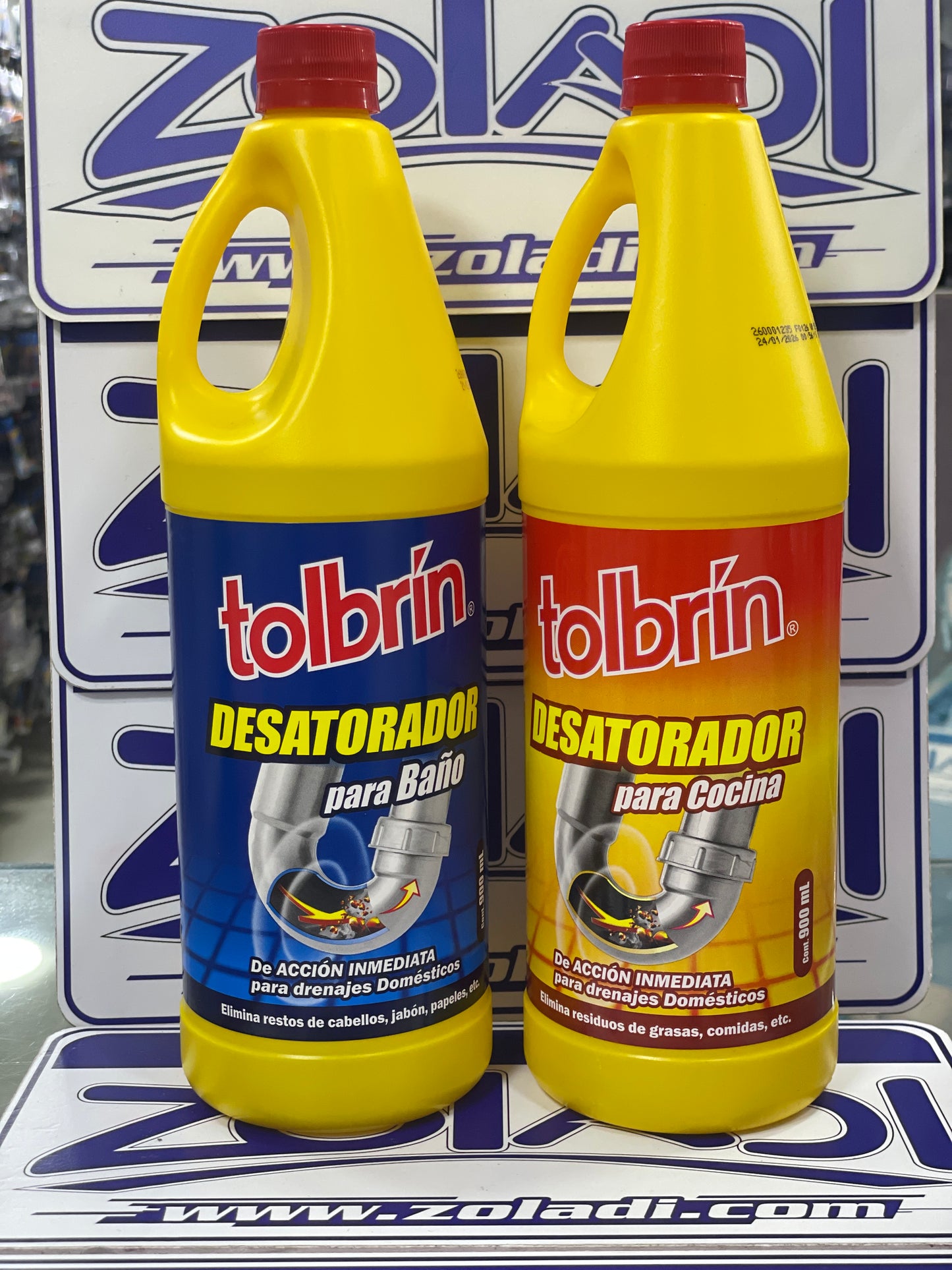 PACK DE DESATORADORES LIQUIDOS - BAÑO Y COCINA