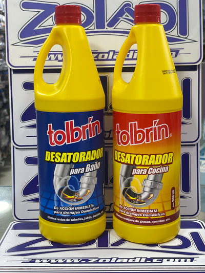 PACK DE DESATORADORES LIQUIDOS - BAÑO Y COCINA