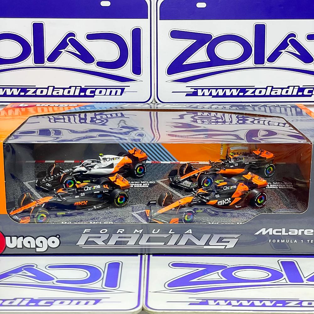 1/43 PACK FÓRMULA 1 MCLAREN LANDO NORRIS #4