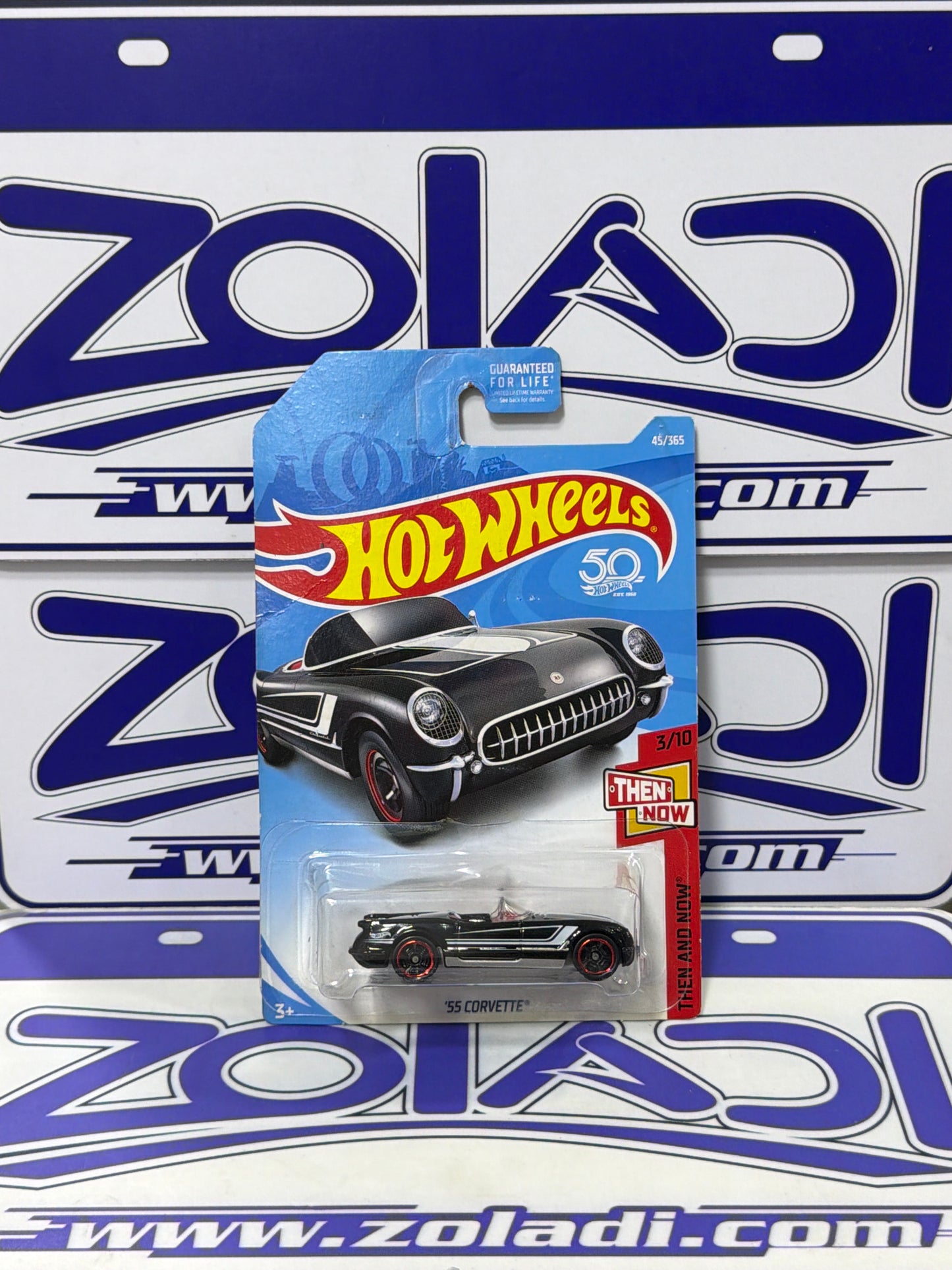 FJX90 CORVETTE 55 50 ANIVERSARIO HOTWHEELS