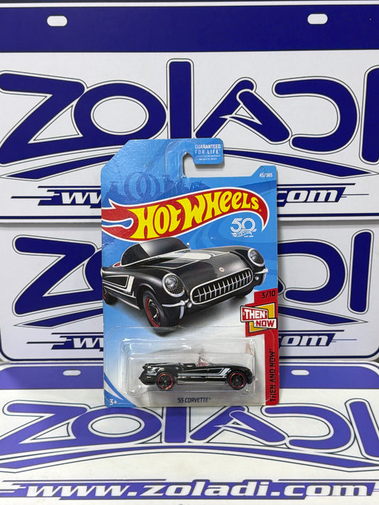 FJX90 CORVETTE 55 50 ANIVERSARIO HOTWHEELS