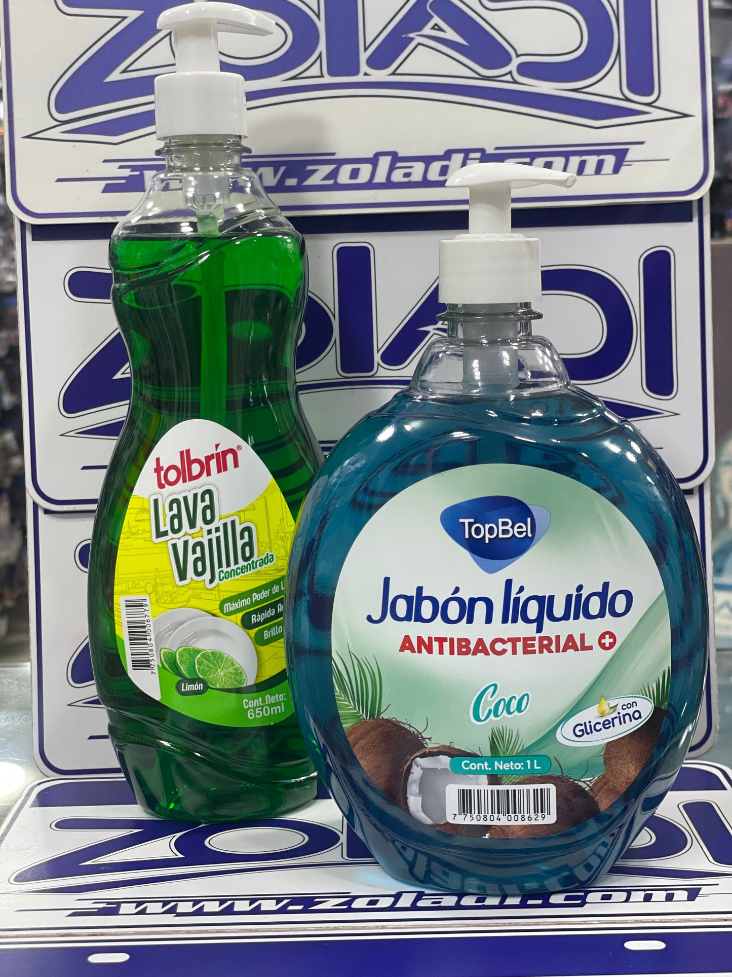 PACK LIMPIADOR - LAVAVAJILLA Y JABON ANTIBACTERIAL