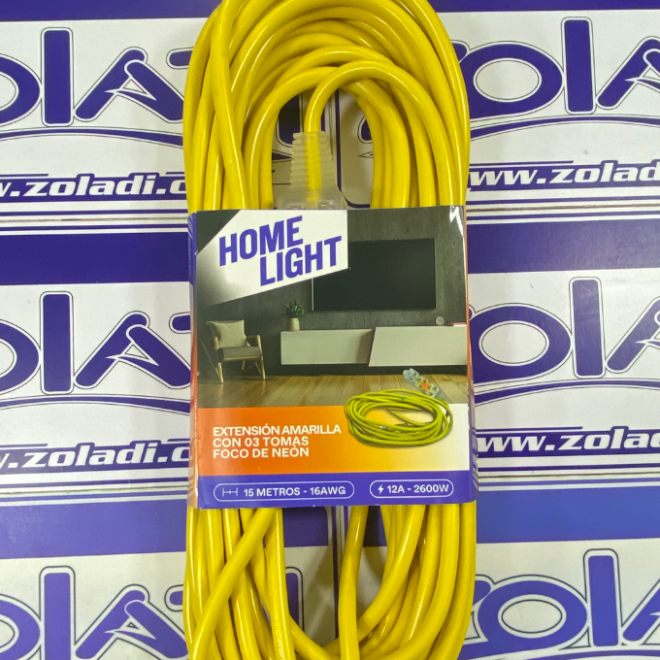 EXTENSION ELECTRICA DE 15m CON INDICADOR