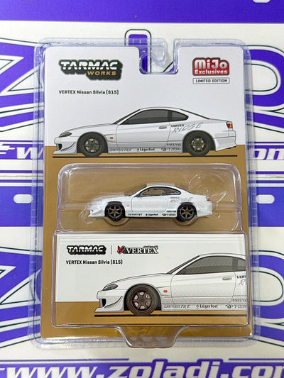 TARMAC NISSAN SILVIA S15 VERTEX - Auto a Escala Coleccionable - Delivery Perú