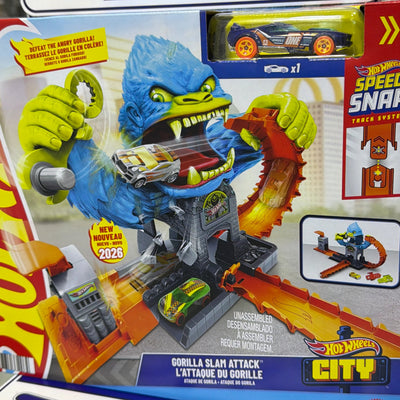 JHL92 GORILLA SLAM ATAQUE PISTA HOTWHEELS