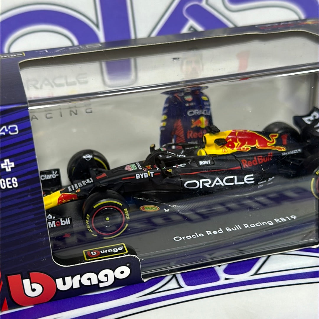 RB19 Max Verstappen #1 Red Bull (CON ACRILICO/SIN CASCO) 2023