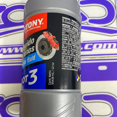 LIQUIDO PARA FRENOS DOT3 237ml