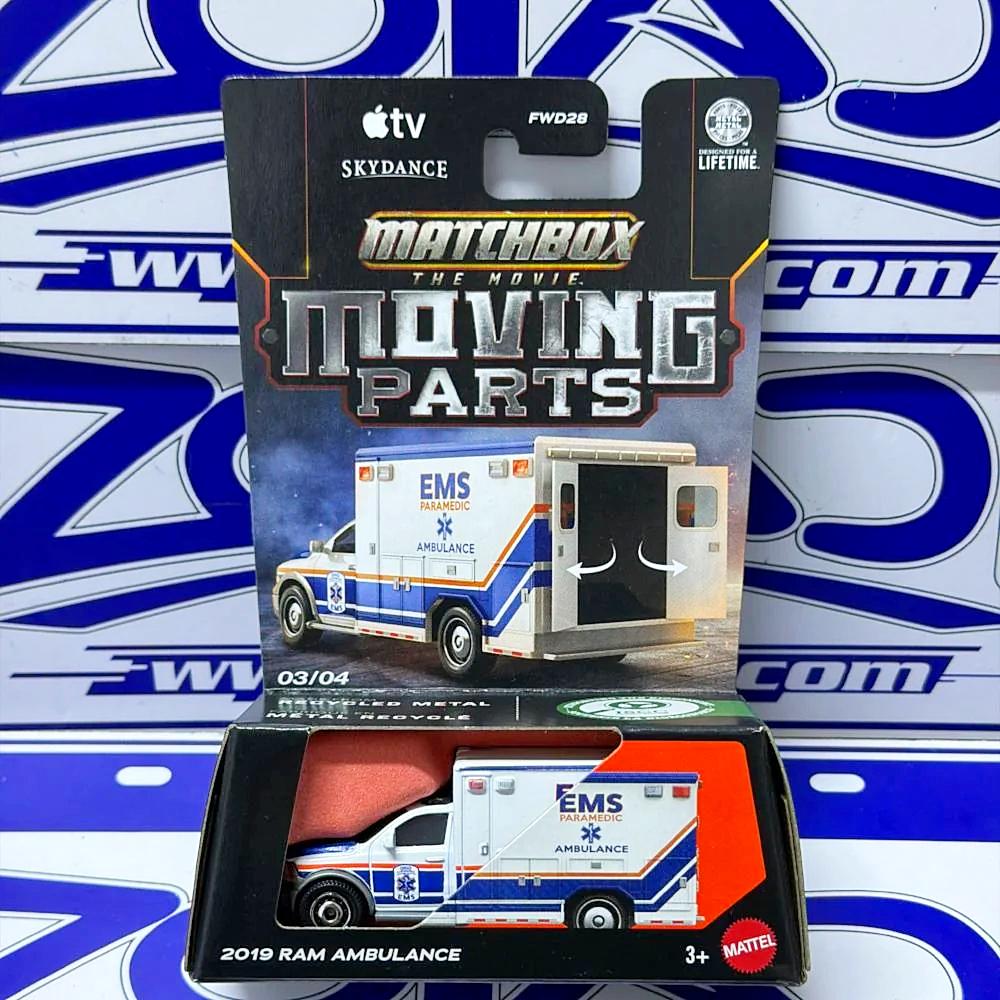 JKH45 RAM AMBULANCE 2019 MOVING PARTS