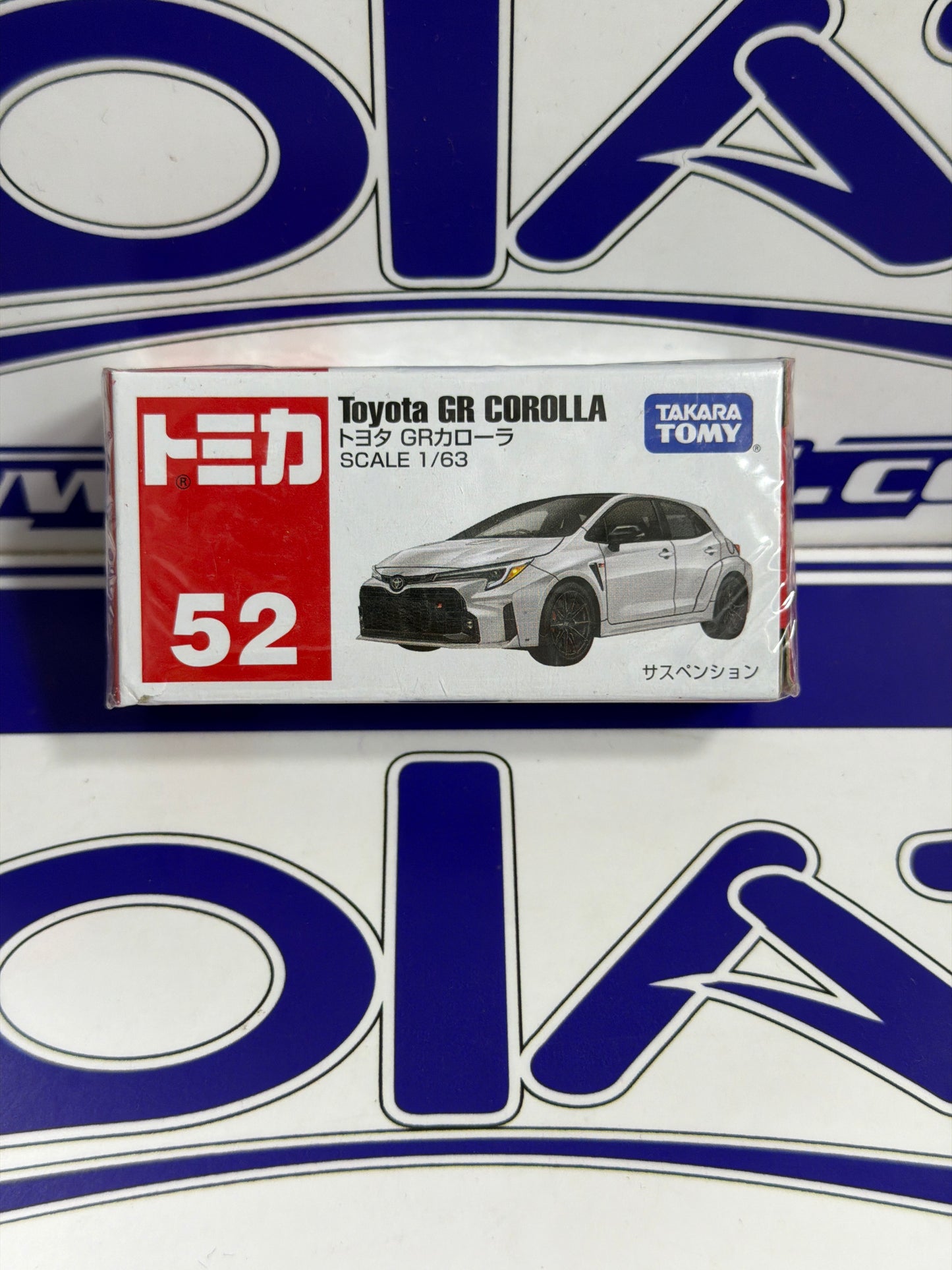 52 TOYOTA GR COROLLA TAKARA TOMY