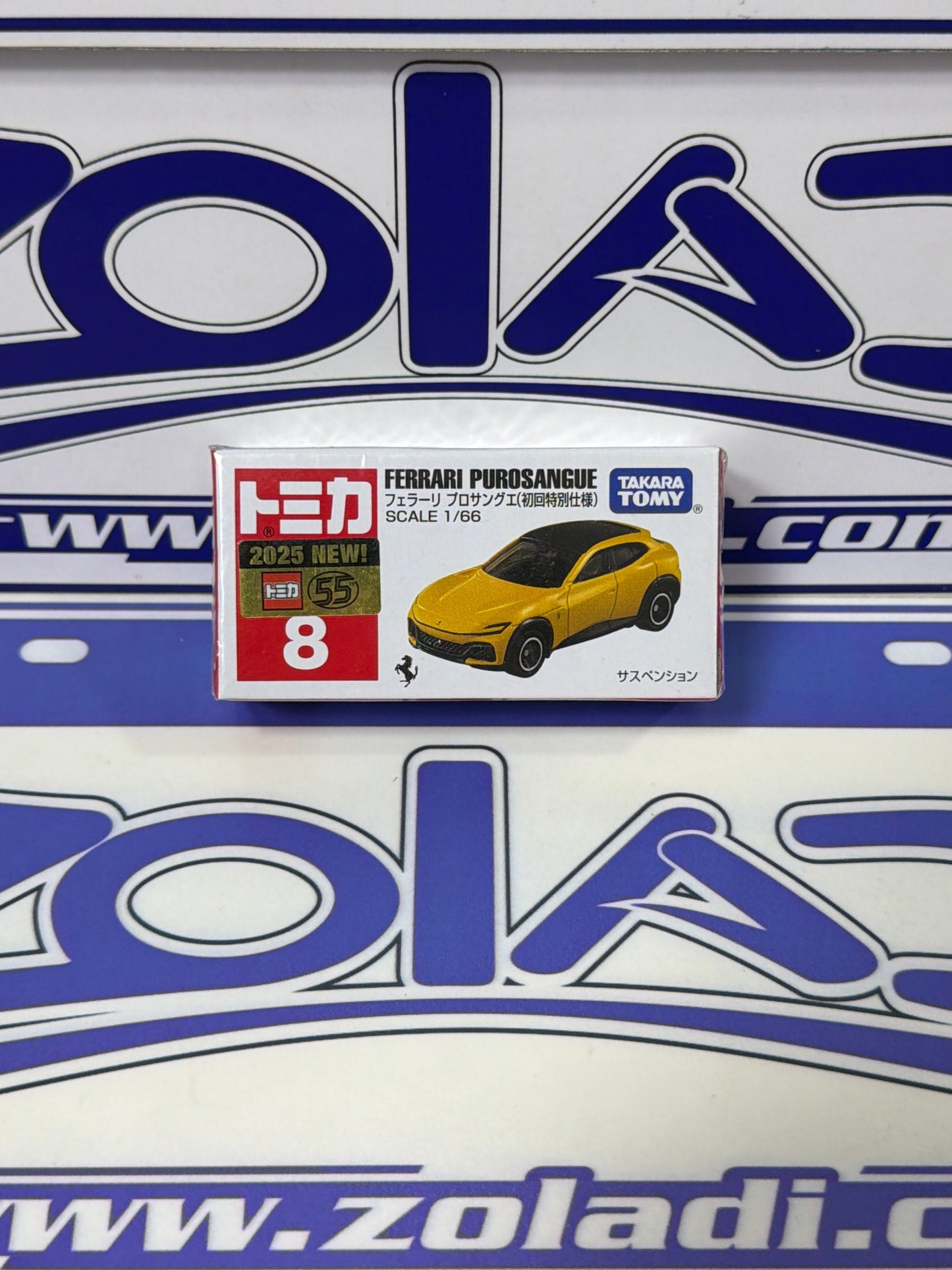 8 FERRARI PUROSANGUE TAKARA TOMY