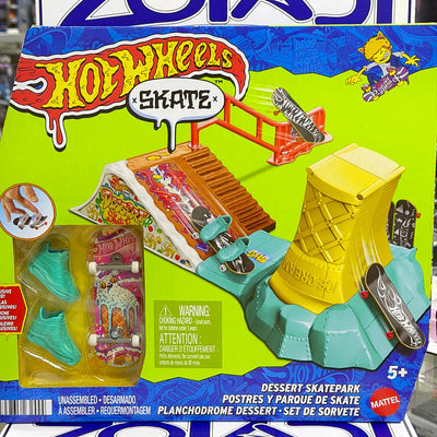 HXK91 PISTA POSTRE Y PARQUE SKATE HOTWHEELS SKATE