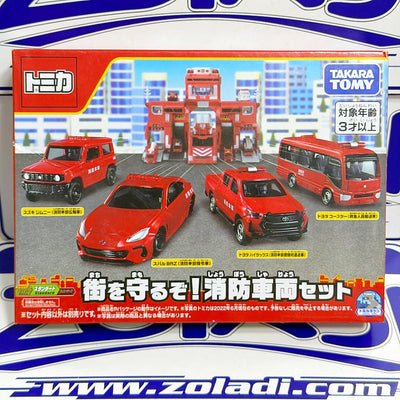 SET BOMBEROS TAKARA TOMY