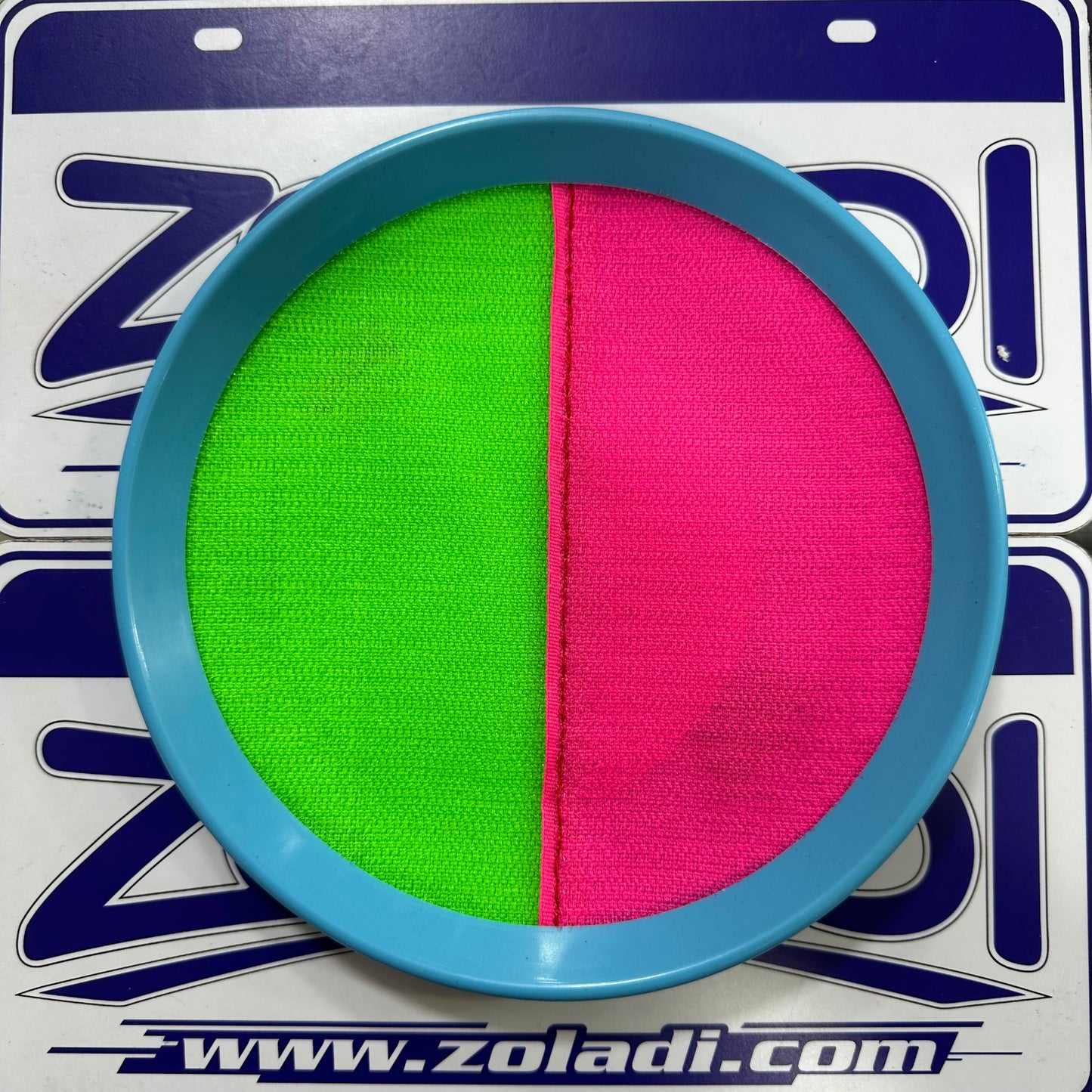 JUEGO DE PLATOS DE VELCRO Y PELOTA