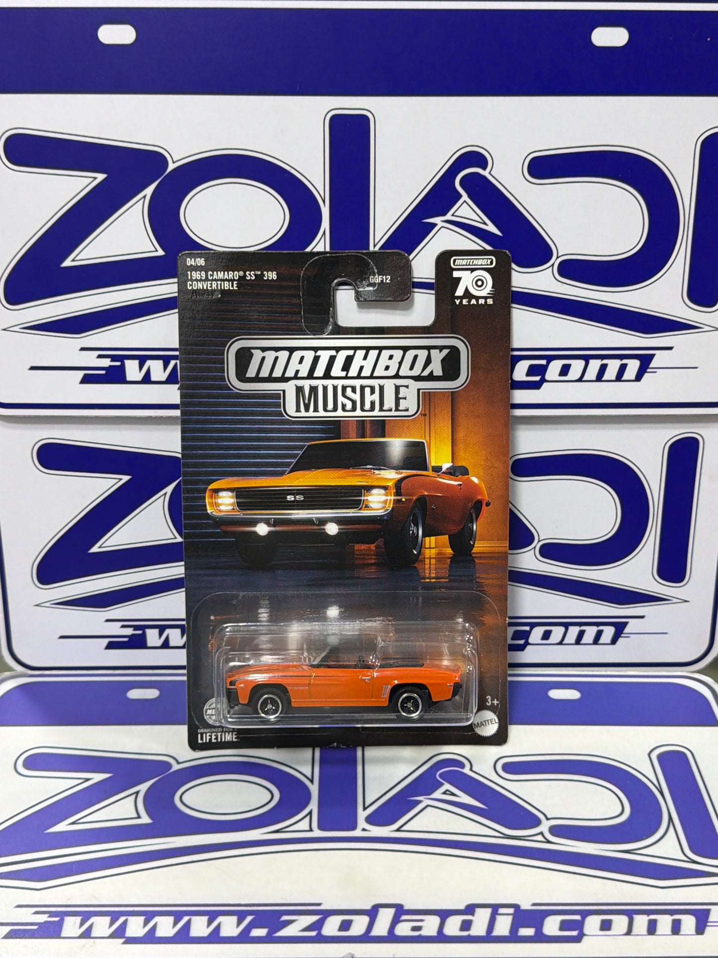 HLM77 CAMARO SS 396 CONVERTIBLE