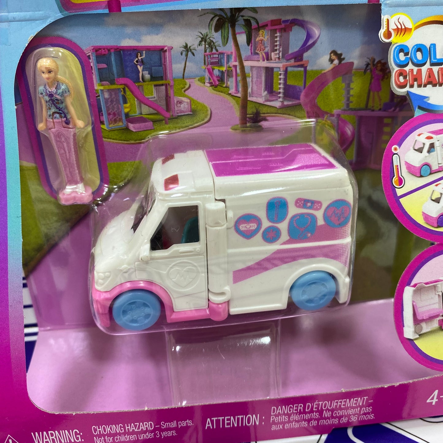 MINI BARBIE LAND CARRO MEDICO