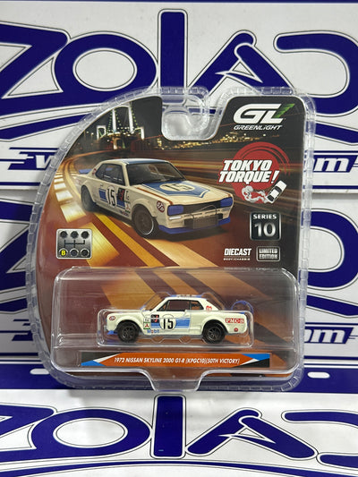 14562 NISSAN SKYLINE 2000 GTR GREENLIGHT
