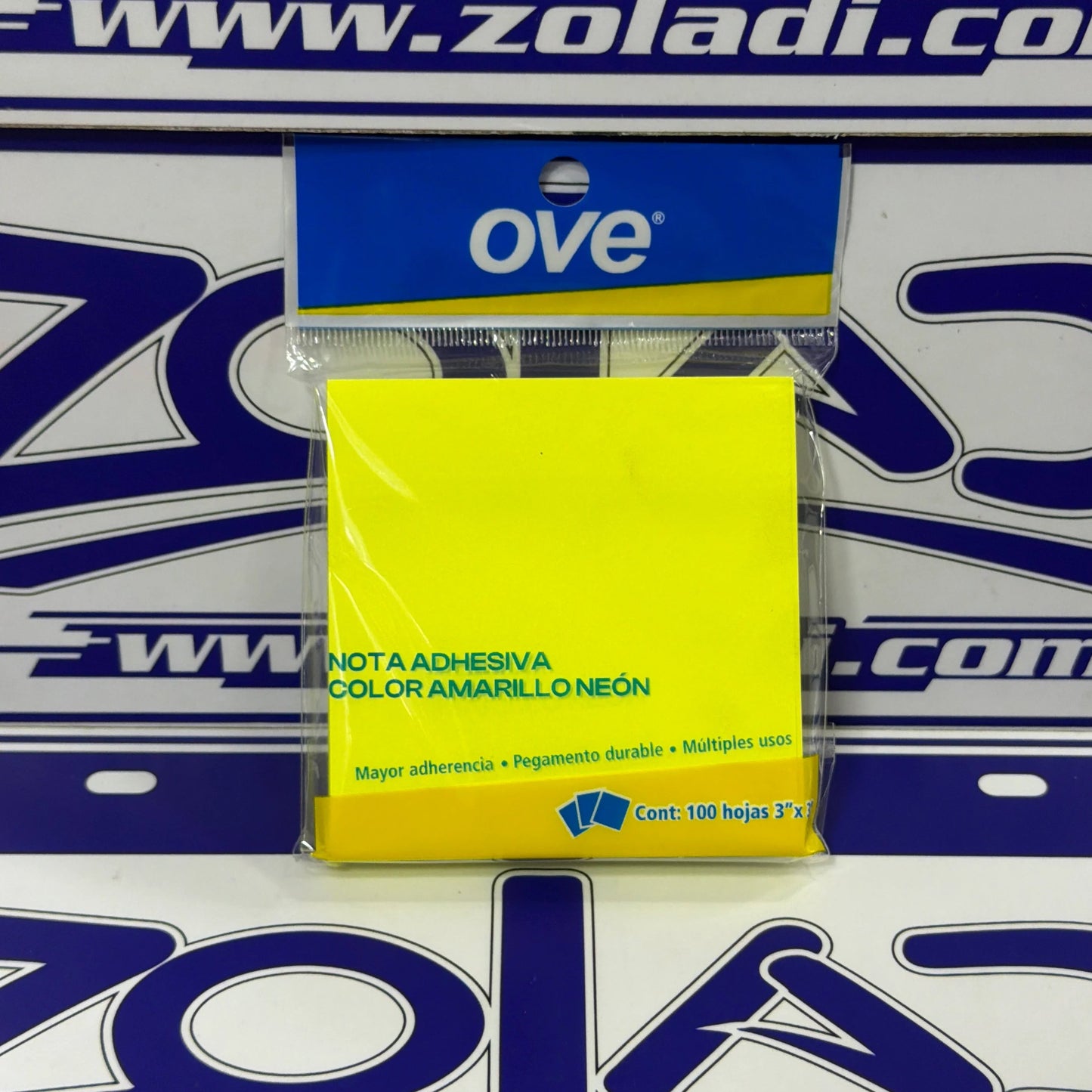 NOTAS ADHESIVAS POST IT AMARILLO