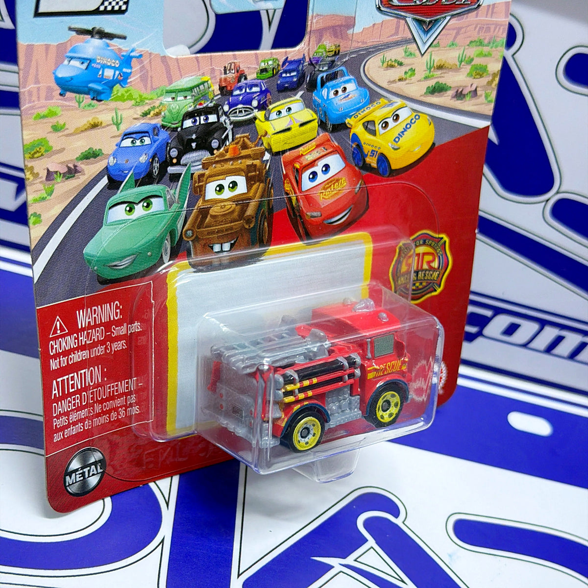 JJW45 MINI CARS RESCUE SQUAD MATER