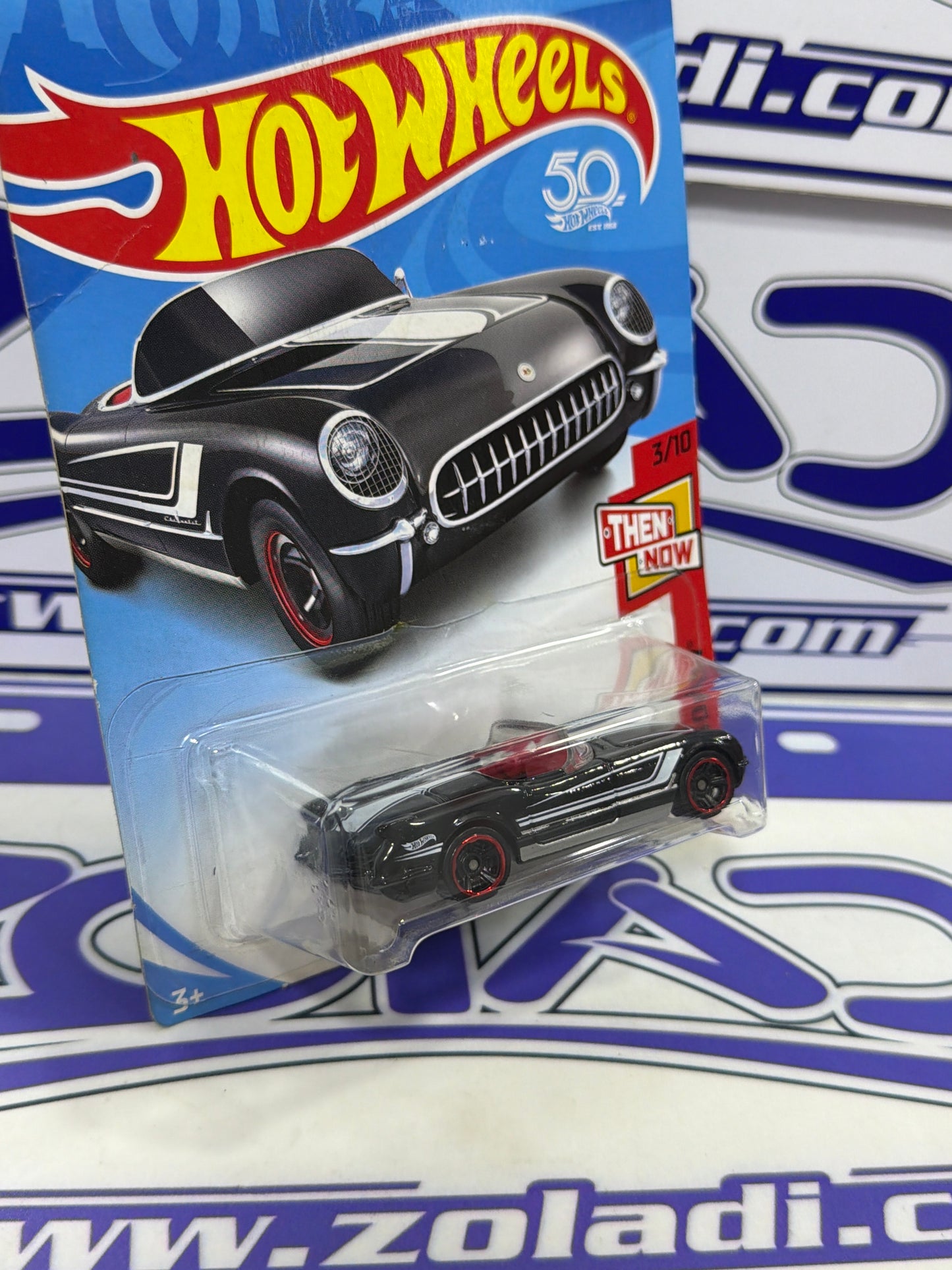 FJX90 CORVETTE 55 50 ANIVERSARIO HOTWHEELS
