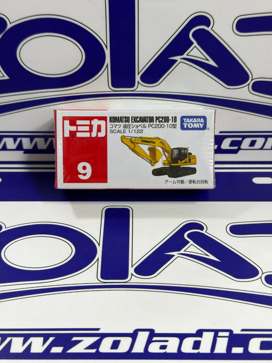 09 KOMATSU EXCAVATOR TOMICA
