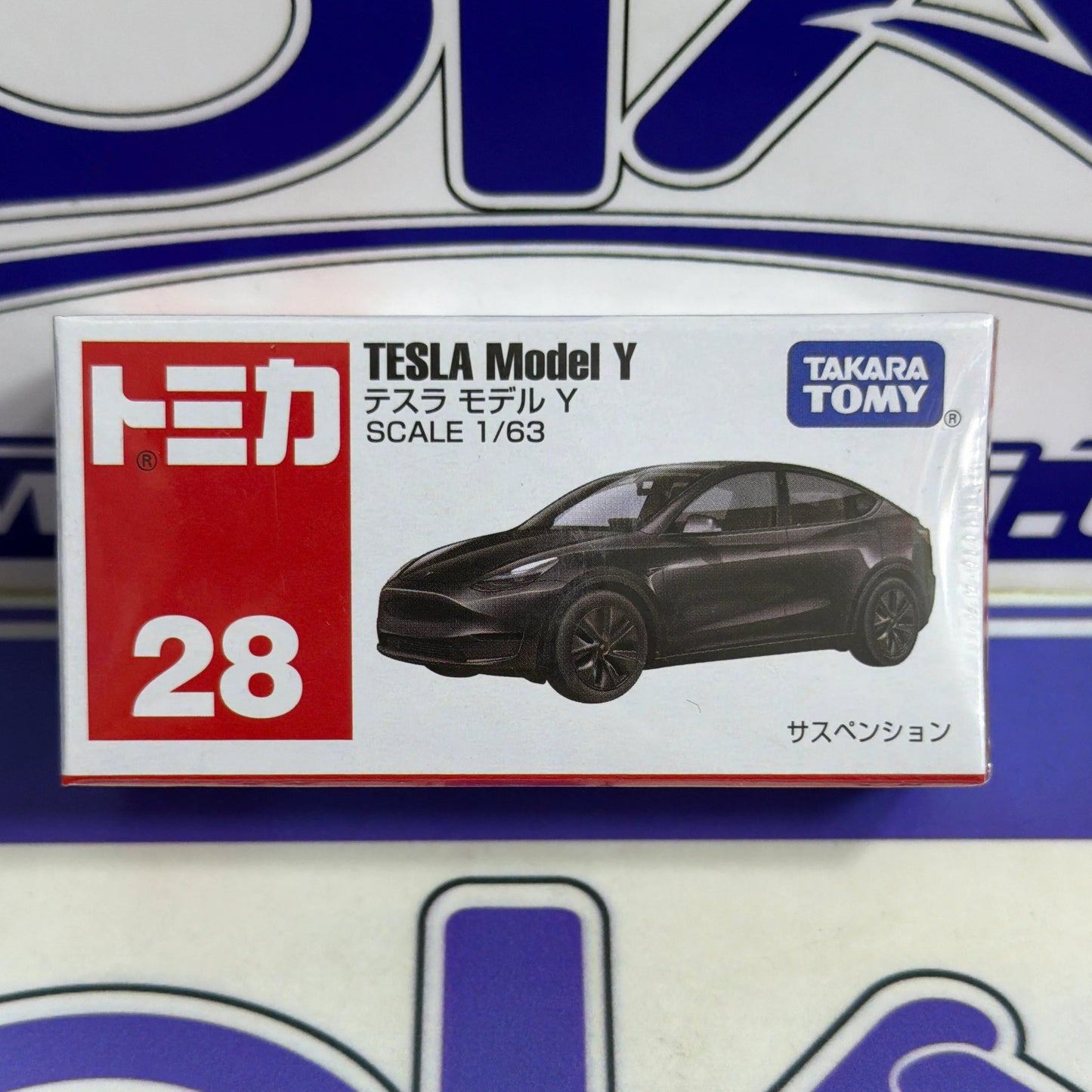 28 TESLA MODEL Y TAKARA TOMY