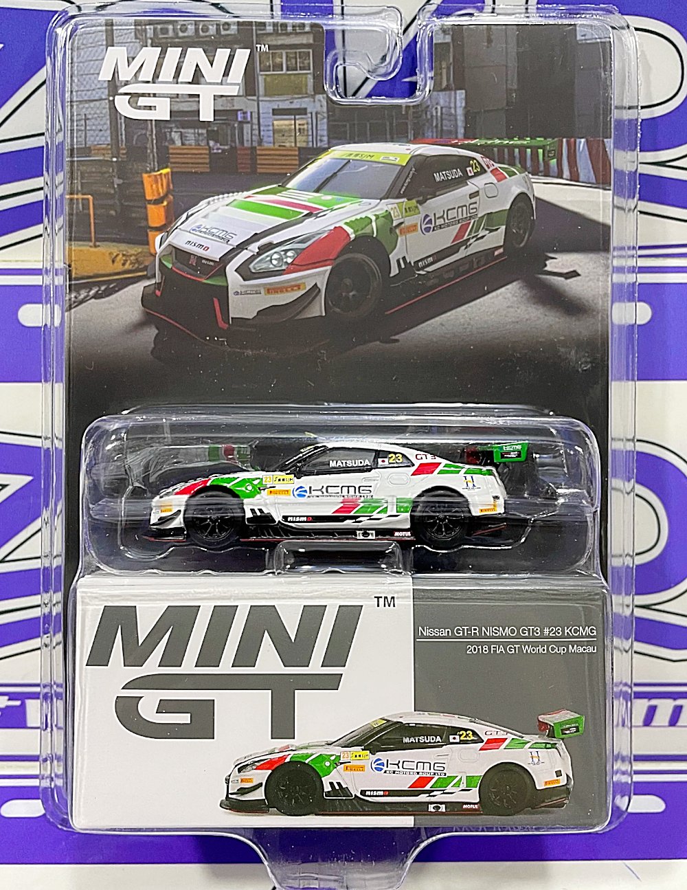 593 MINIGT NISSAN GTR NISMO GT3 #23 KCMG