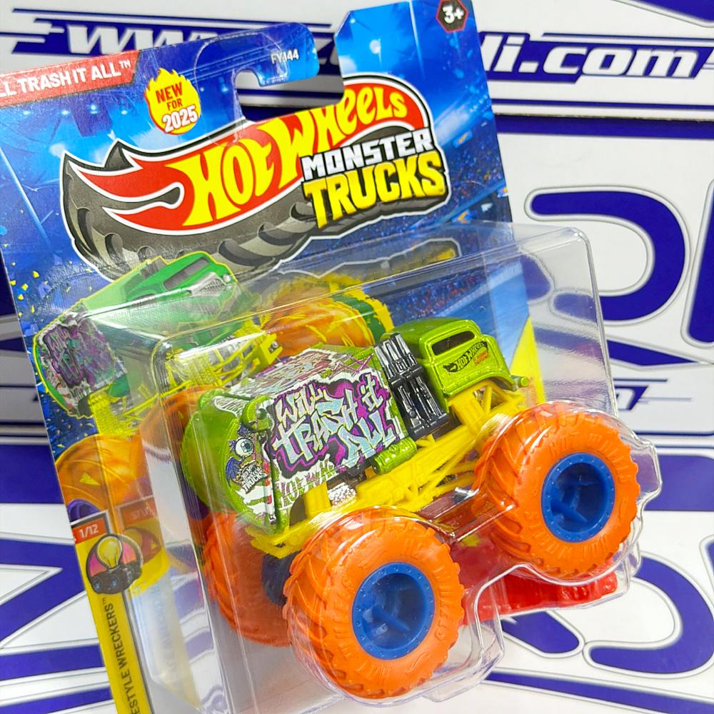 JCF04 WILL TRASH IT ALL MONSTER TRUCKS