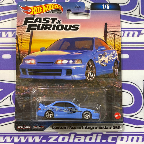 CUSTOM ACURA INTEGRA SEDAN - Hot Wheels Premium - Zoladi Perú