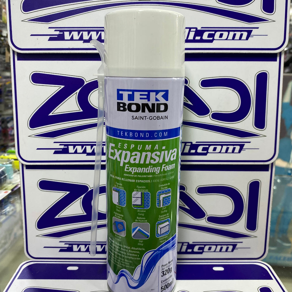 ADESIVO ESPUMA EXPANSIVA 500ml - MAYOR RENDIMIENTO