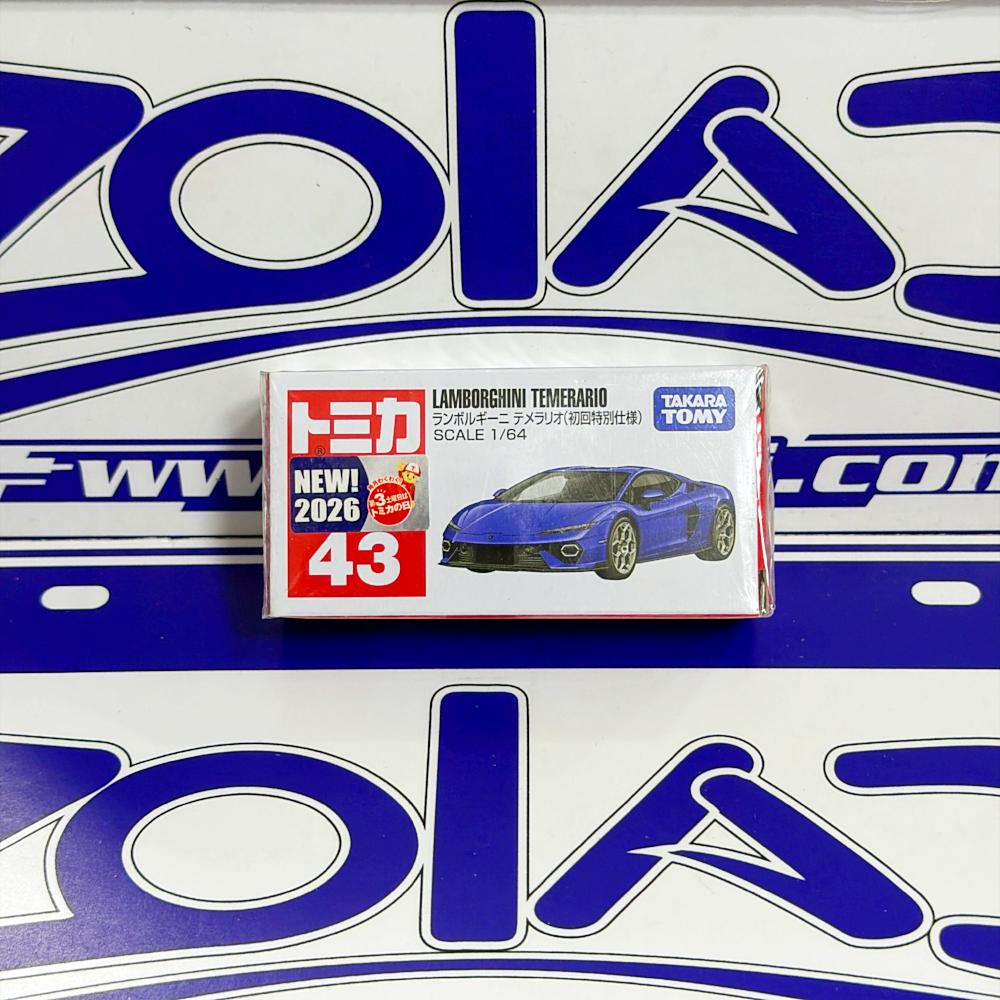 43 LAMBORGHINI TEMERARIO PRIMERA EDICIÓN TAKARA TOMY
