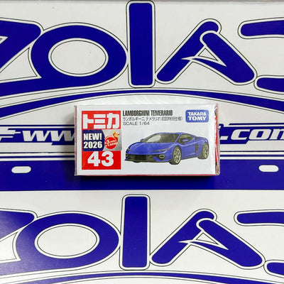 43 LAMBORGHINI TEMERARIO PRIMERA EDICIÓN TAKARA TOMY