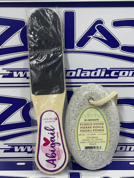 PACK PARA TUS PIES - PIEDRA POMEZ Y LIMA
