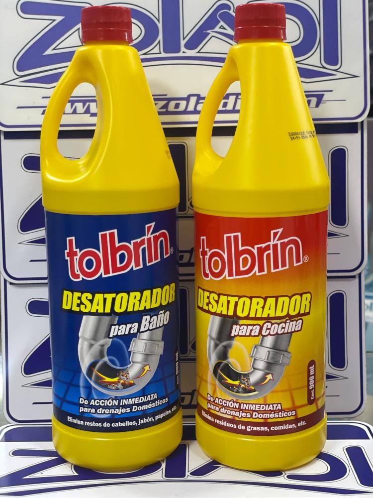 PACK DE DESATORADORES LIQUIDOS - BAÑO Y COCINA