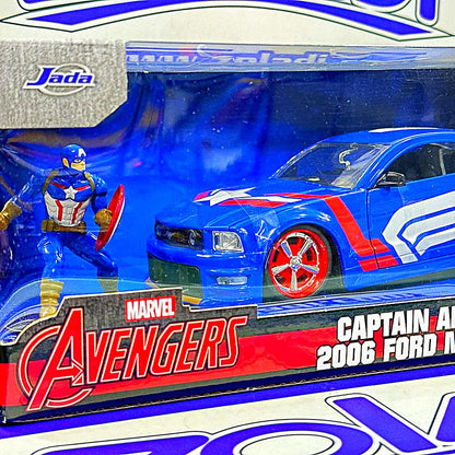 31187 CAPTAIN AMERICA Y FORD MUSTANG GT 1/24