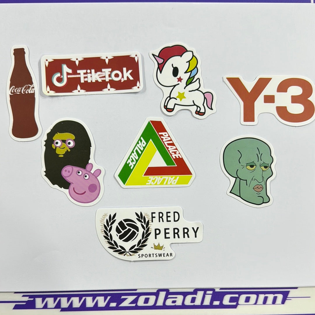 VARIED STICKERS UNIT PRICE