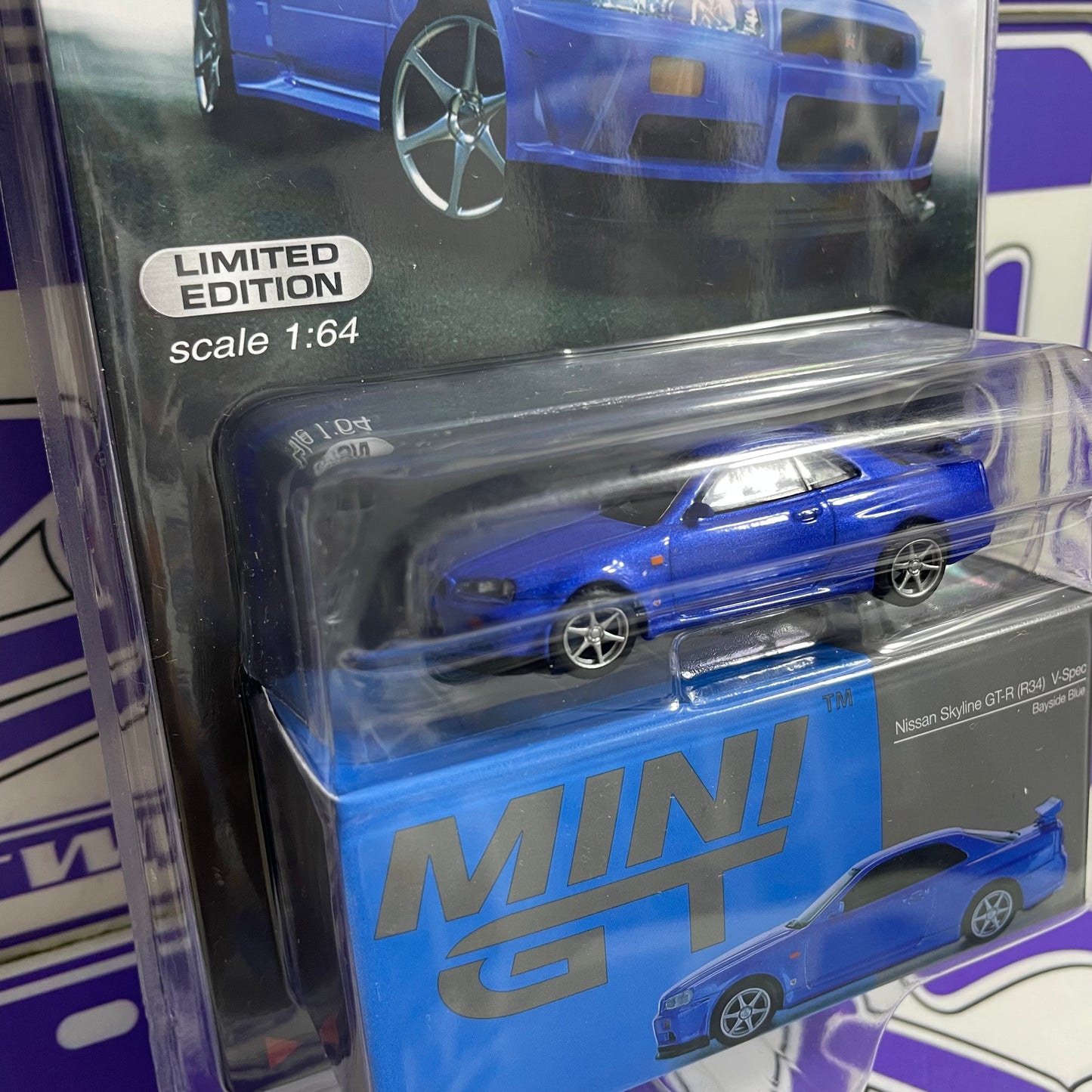 759 MINI GT Nissan Skyline GT-R (R34) V-Spec