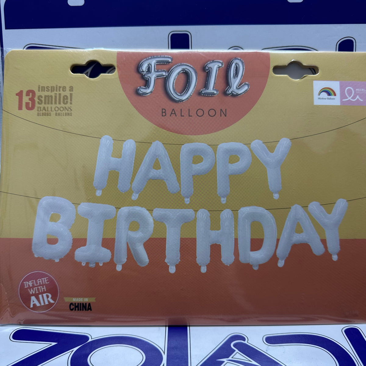 GLOBO HAPPY BIRTHDAY