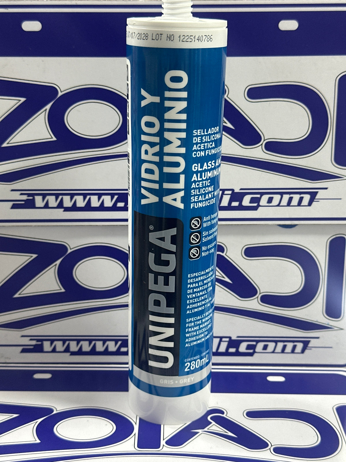 SILICONA GRIS UNI PEGA