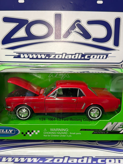 22451 FORD MUSTANG COUPE 1964 1/24 WELLY